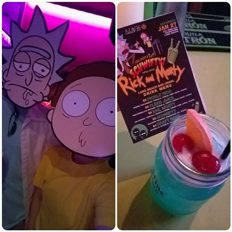 Rick and Morty cosplay duo